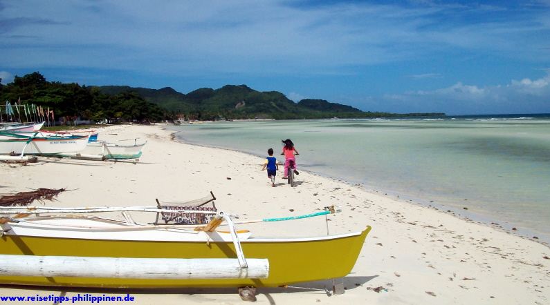 Strand in Anda auf Bohol