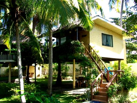 Baumhaus im Polaris Resort auf Cabilao