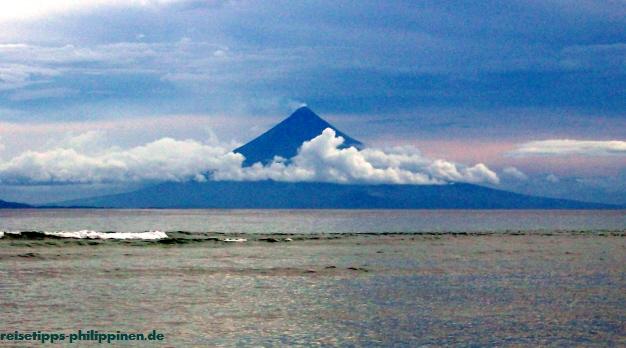 Mayonvulkan, Blick von Catanduanes