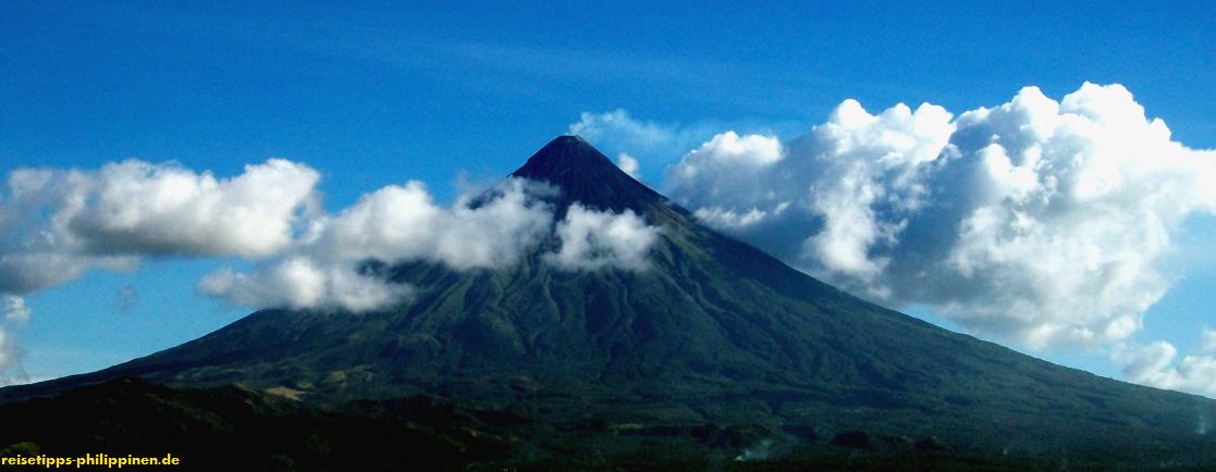 Mayon Vulkan, Blick von Tabaco, Albay