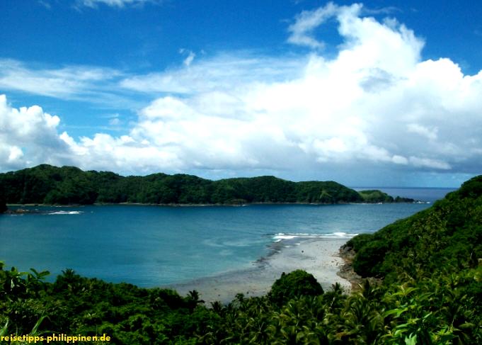 Bucht an der Ostkste von Catanduanes